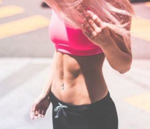 addominali ragazza potenziare massa muscolare